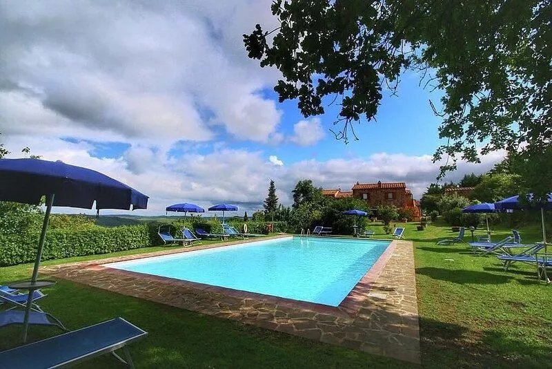 Casa Salvia E: An apartment in the characteristic style of the Tuscan