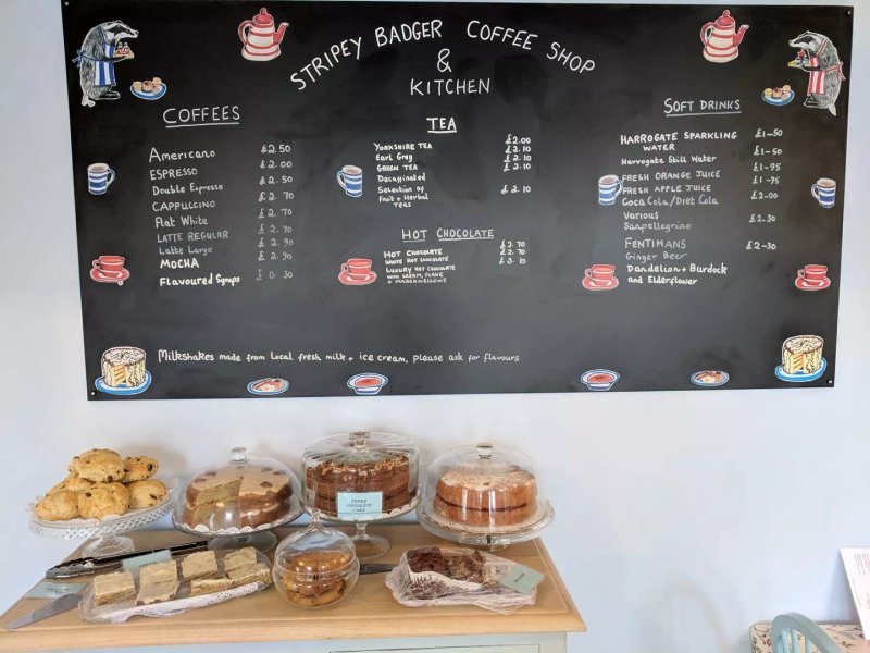 The Stripey Badger Bookshop, Coffee Shop & Kitchen