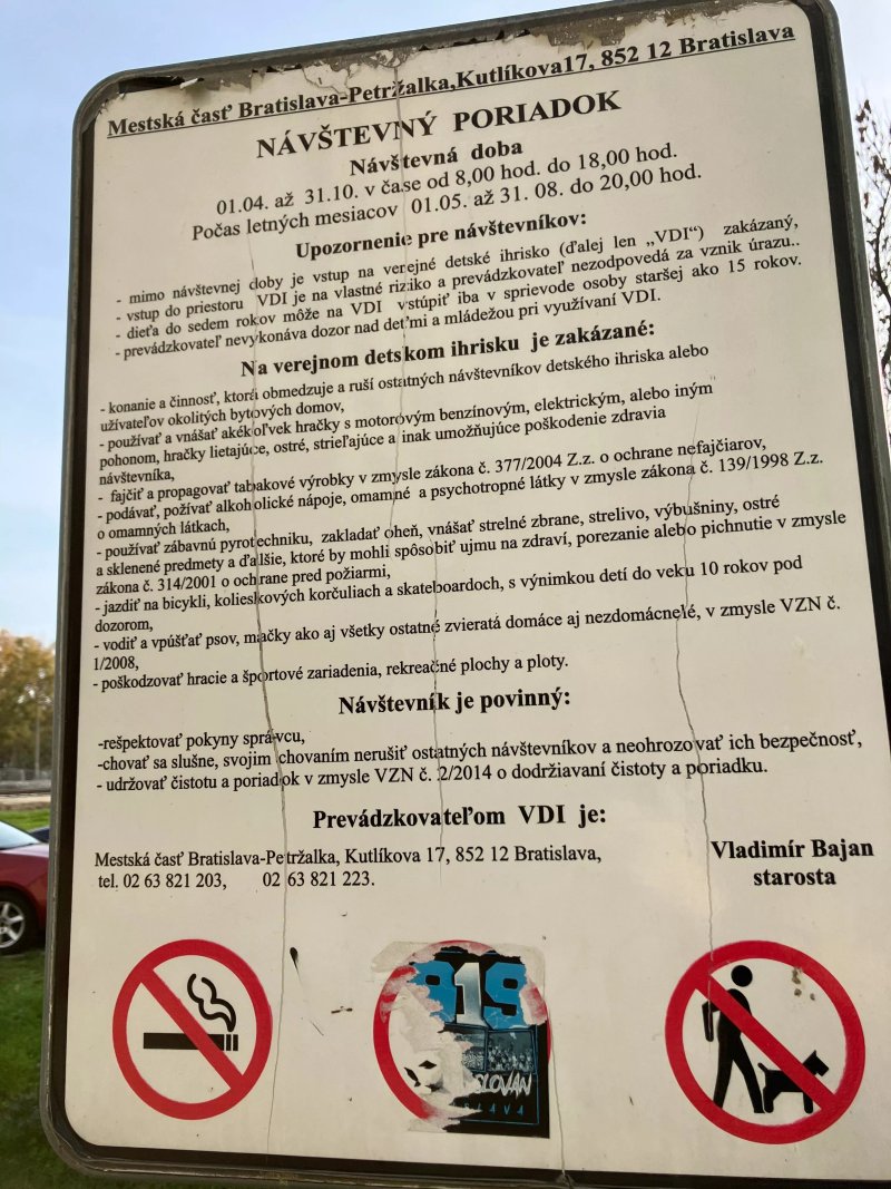 Kinderspielplatz Znievska