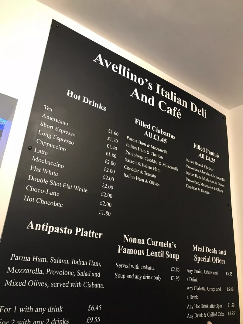 Avellinos Italian Deli & Cafe