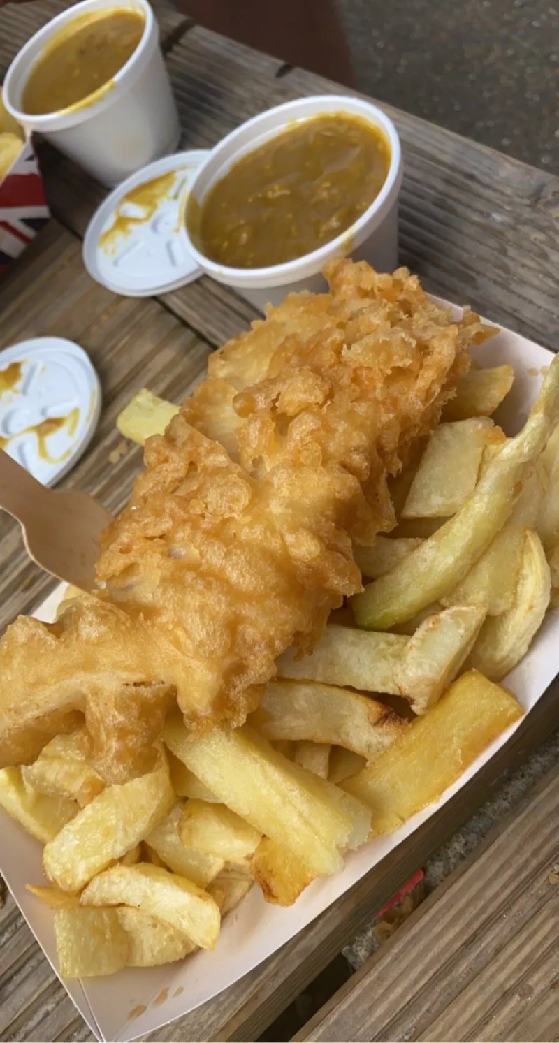 Fish & Chips At The Pier