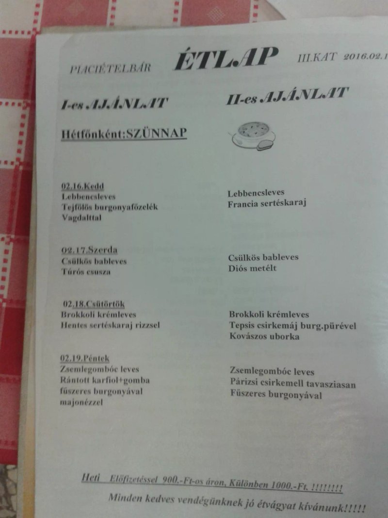 Csarnok Food Bar