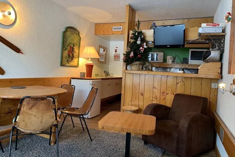 Les Arcs 1800: Studio apartment 32 m², resort center
