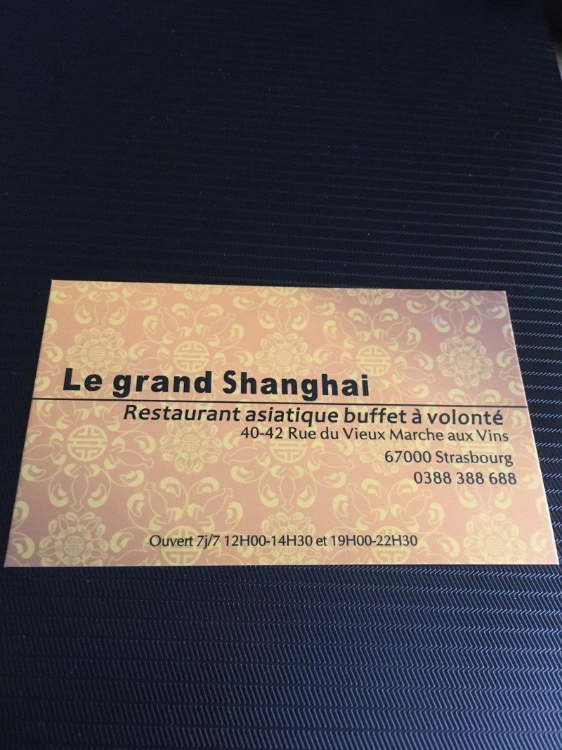 Le Grand Shanghai