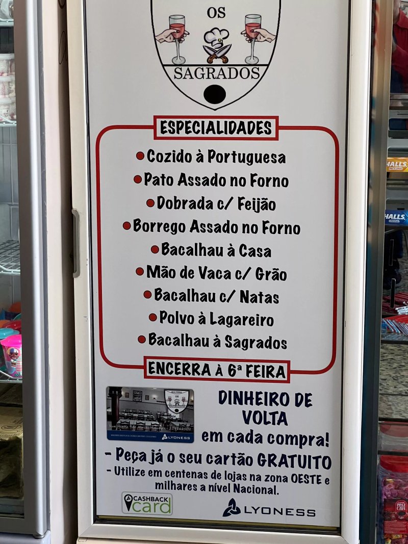 Restaurante Os Sagrados