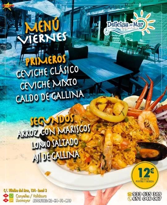 Delicias Del Mar Restaurante Braseria Y Marisqueria