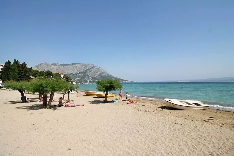 Modern apartment Bakota in Duće with amazing sea view, 200m from the beach