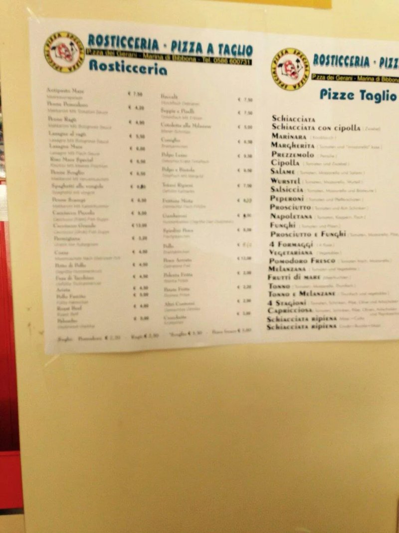 Special Pizza di Marina di Bibbona