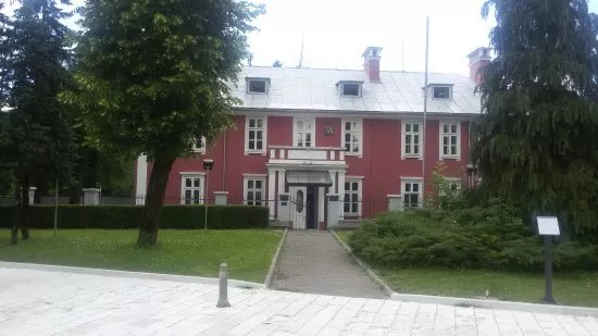 The building of the former Embassy of Great Britain in Montenegro