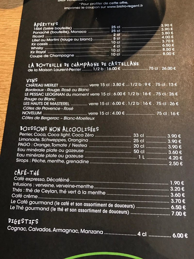 Bistro Regent Bidart