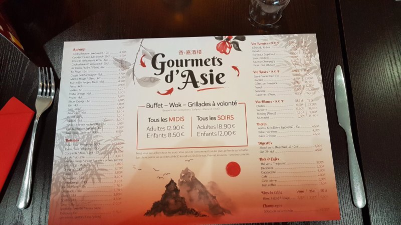 Gourmets d'Asie