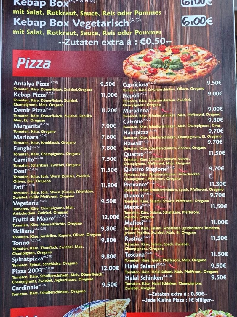 Cafe Antalya Pizza - Kebap