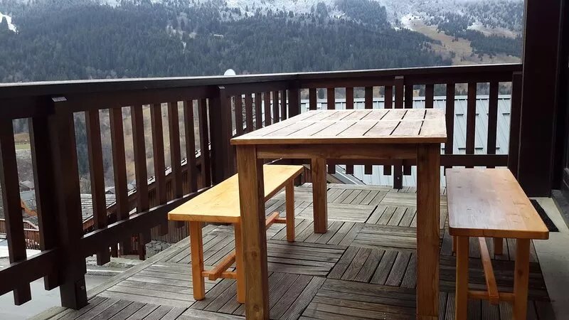 Bergerie - 2 mn piste - 5 rooms cosy - large south-facing terrace
