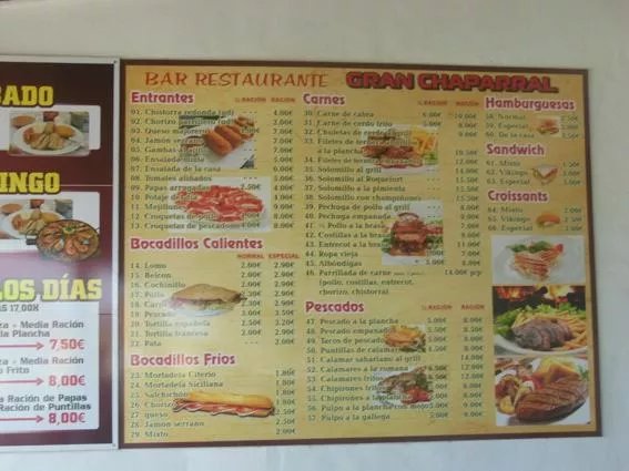 Restaurante Gran Chaparral