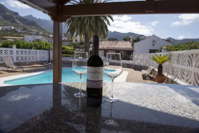 Traditional Canarian house with private pool in Vegas Valsequillo