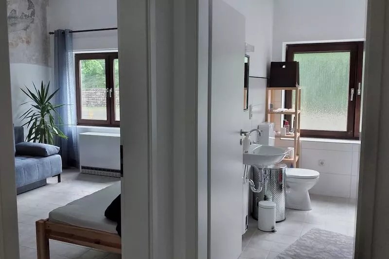 Quiet house for small groups close to cycling and hiking trails in the Volcanic