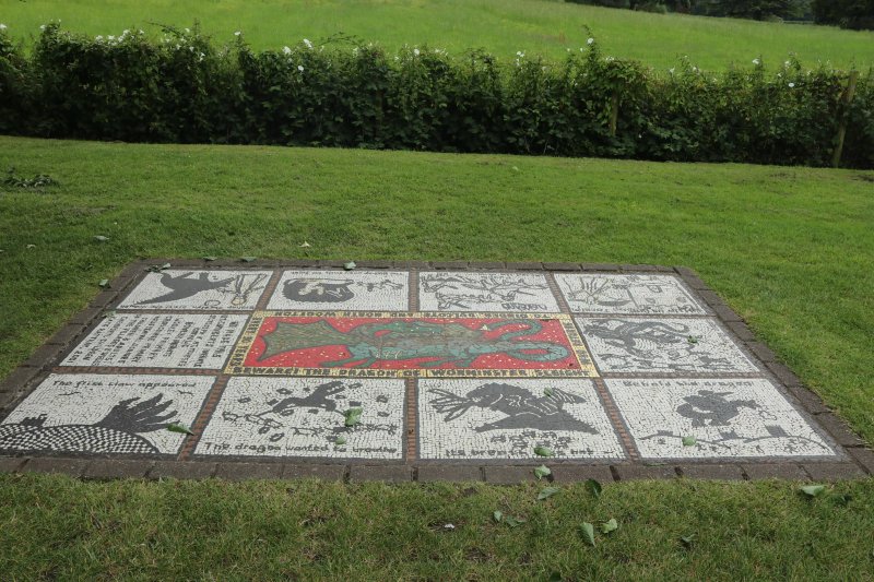 Worminster Dragon Mosaic
