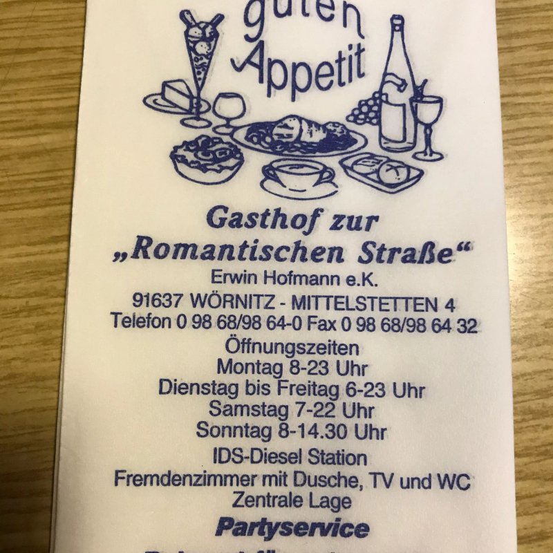 Gasthof zur Romantischen Strasse