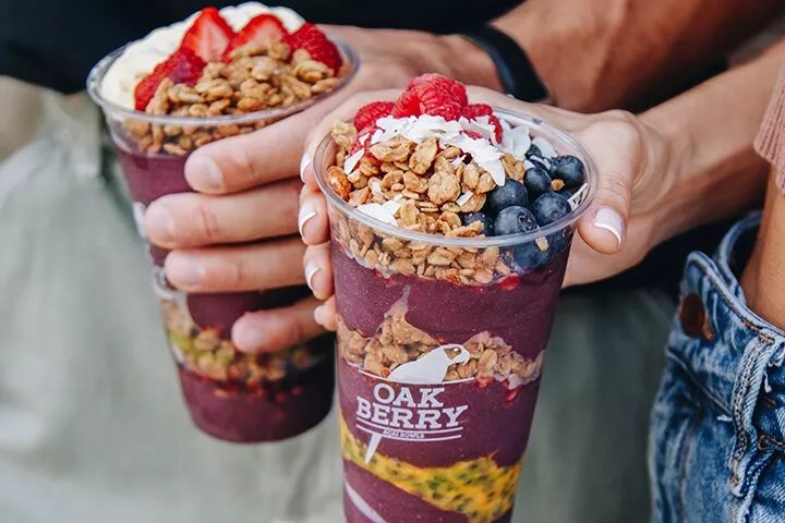 Oakberry Acai bowls Slovenia
