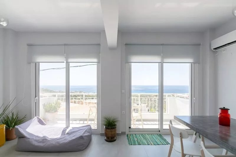 Beautiful quite apartment located at Koutsounari with amazing sea view.