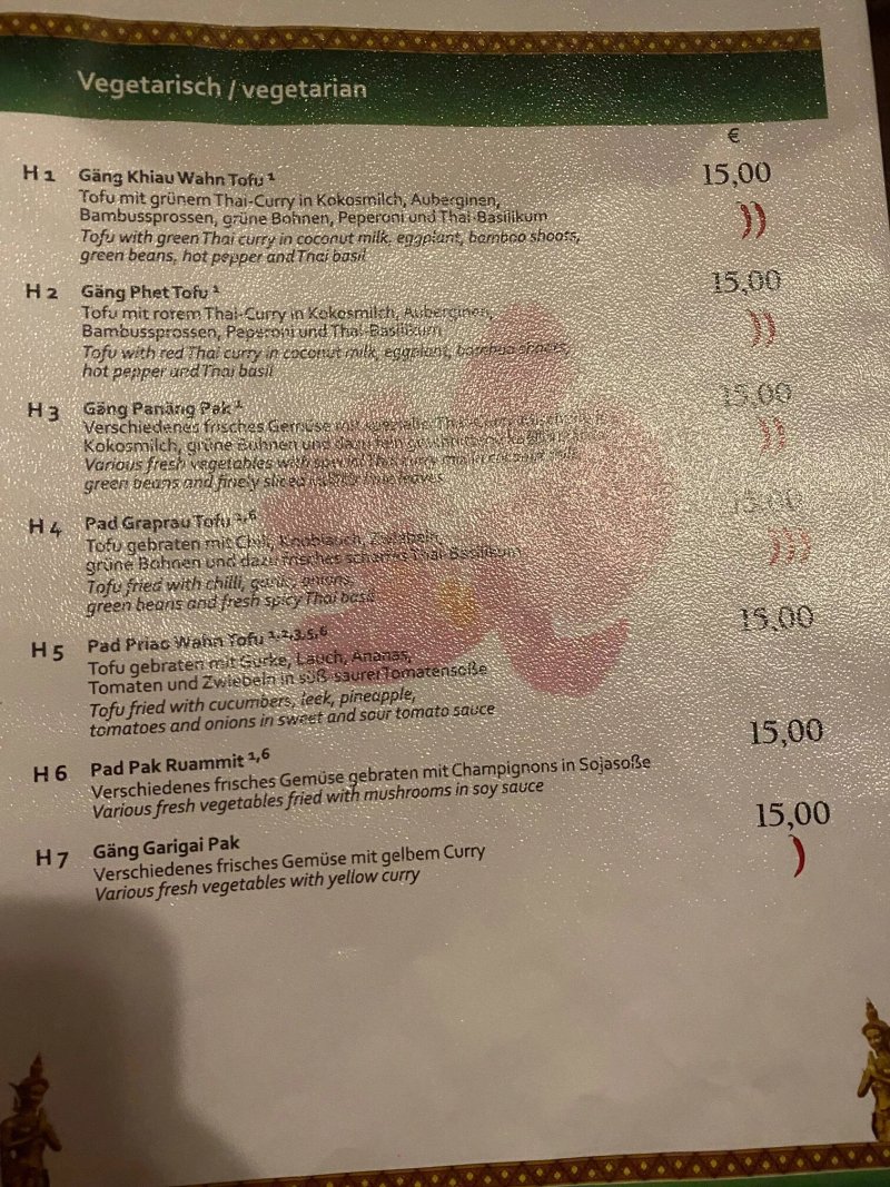 Restaurant Thai Orchidee Stuttgart