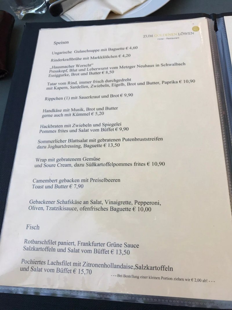 Zum Goldenen Lowen Hotel-Restaurant