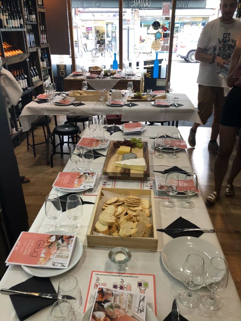 Glug wine and cheese shop