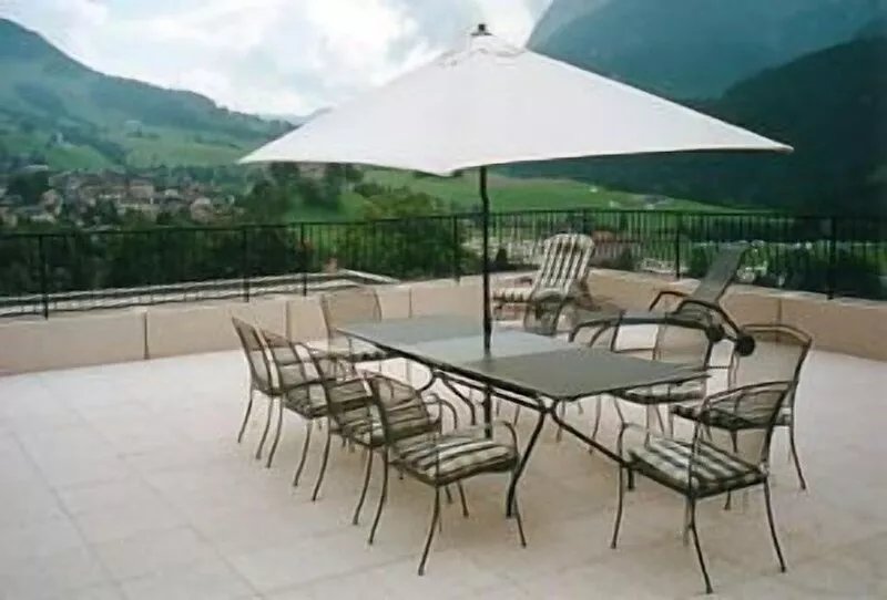 Luxury alpine apartment with warm indoor pool, sauna & fitness room