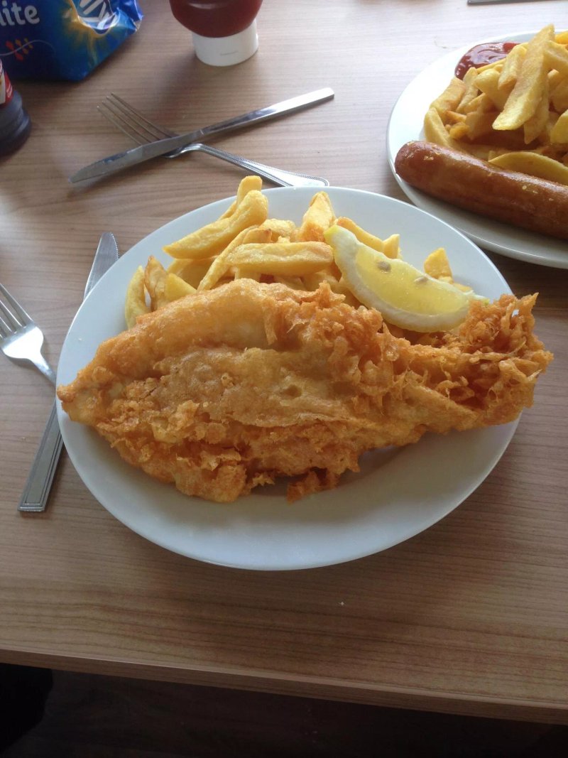 Stracey's fish and chip shop