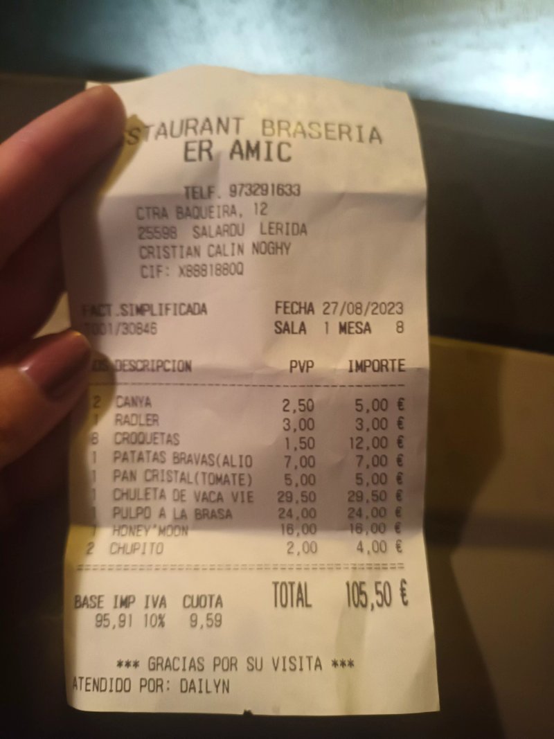 Restaurante Brasseria Er Amic