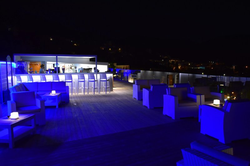 New Aegli Resort Hotel Roof Garden
