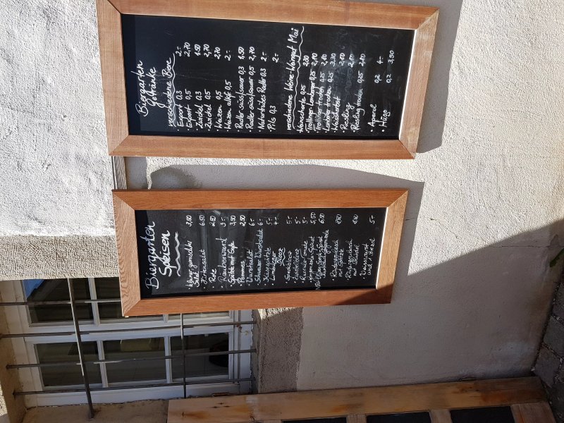 Biergarten Monchsberg - Zum Forsthaus