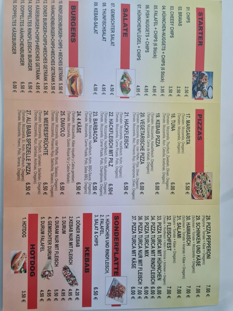 Ali Baba Doner Kebab & Pizza