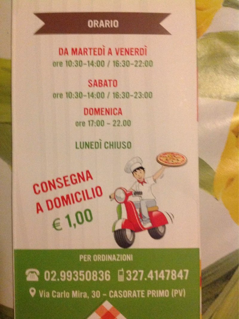 L'Artigiano della Pizza