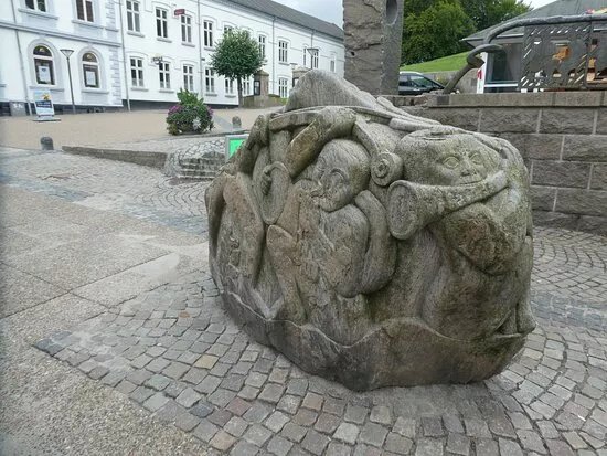 Statuen ''musikstenen''