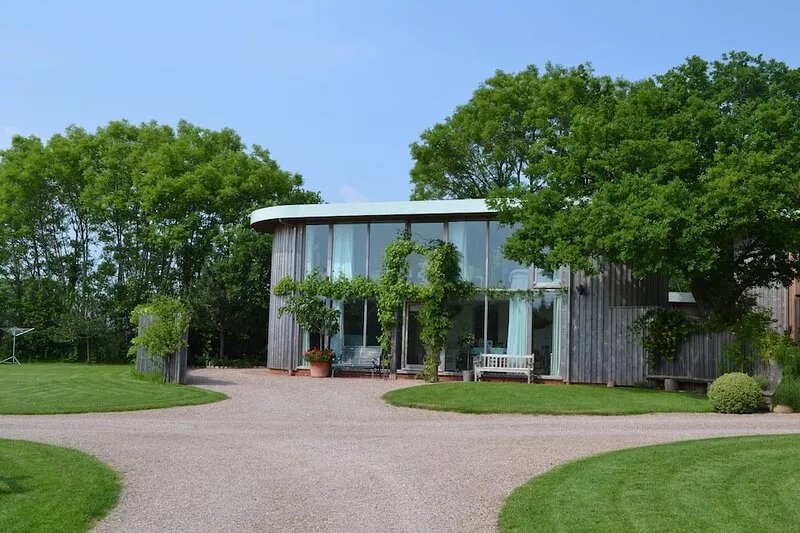 Cutting Edge Luxury Contemporary Designer Lodge With Open Country Views