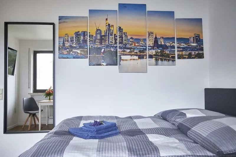 Business studio apartment in a modern boarding house - public transport