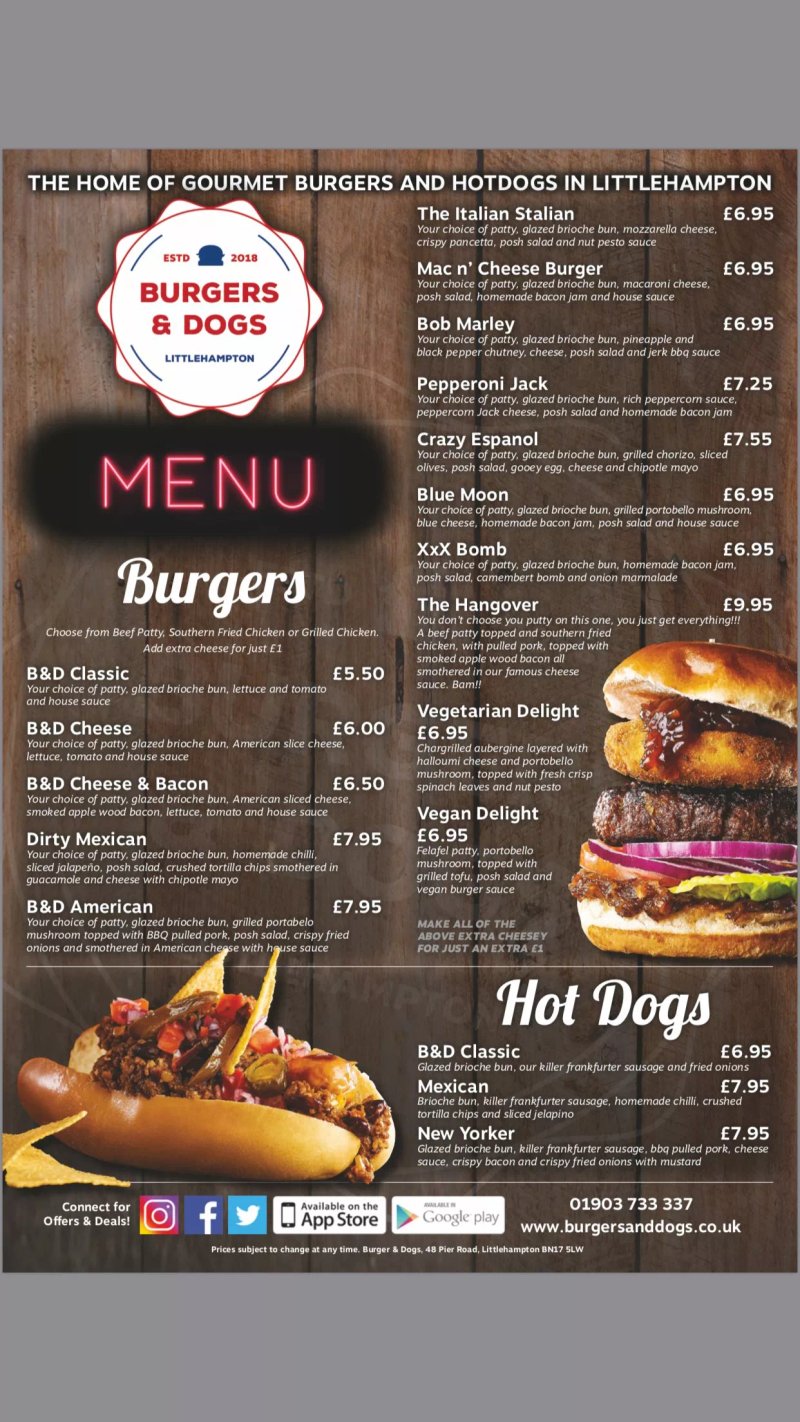 Burgers and Dogs