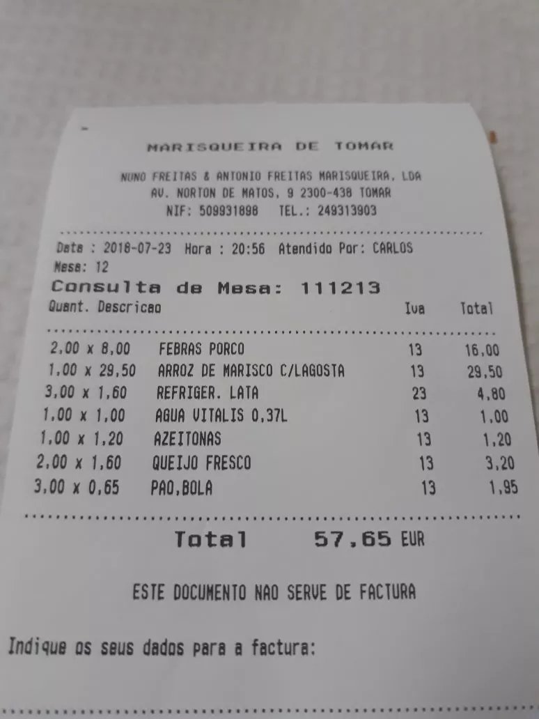 Marisqueira Tomar