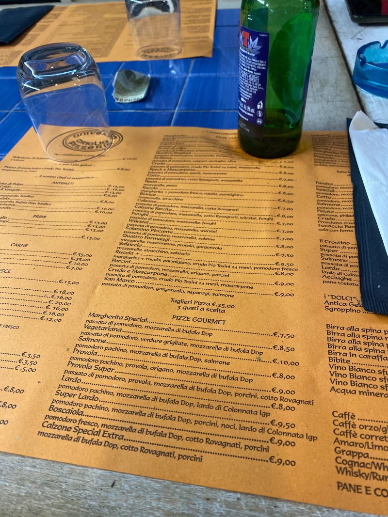Ristorante Pizzeria Universo