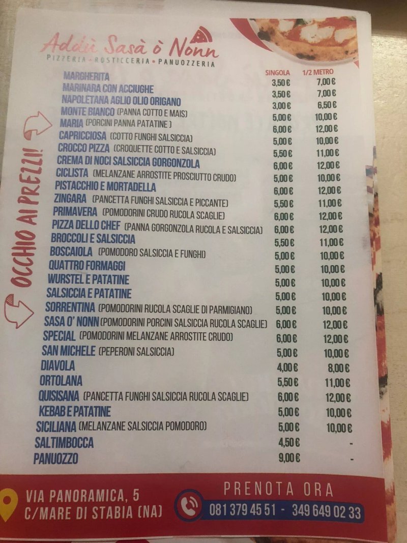 Pizzeria Salvatore O Nonn