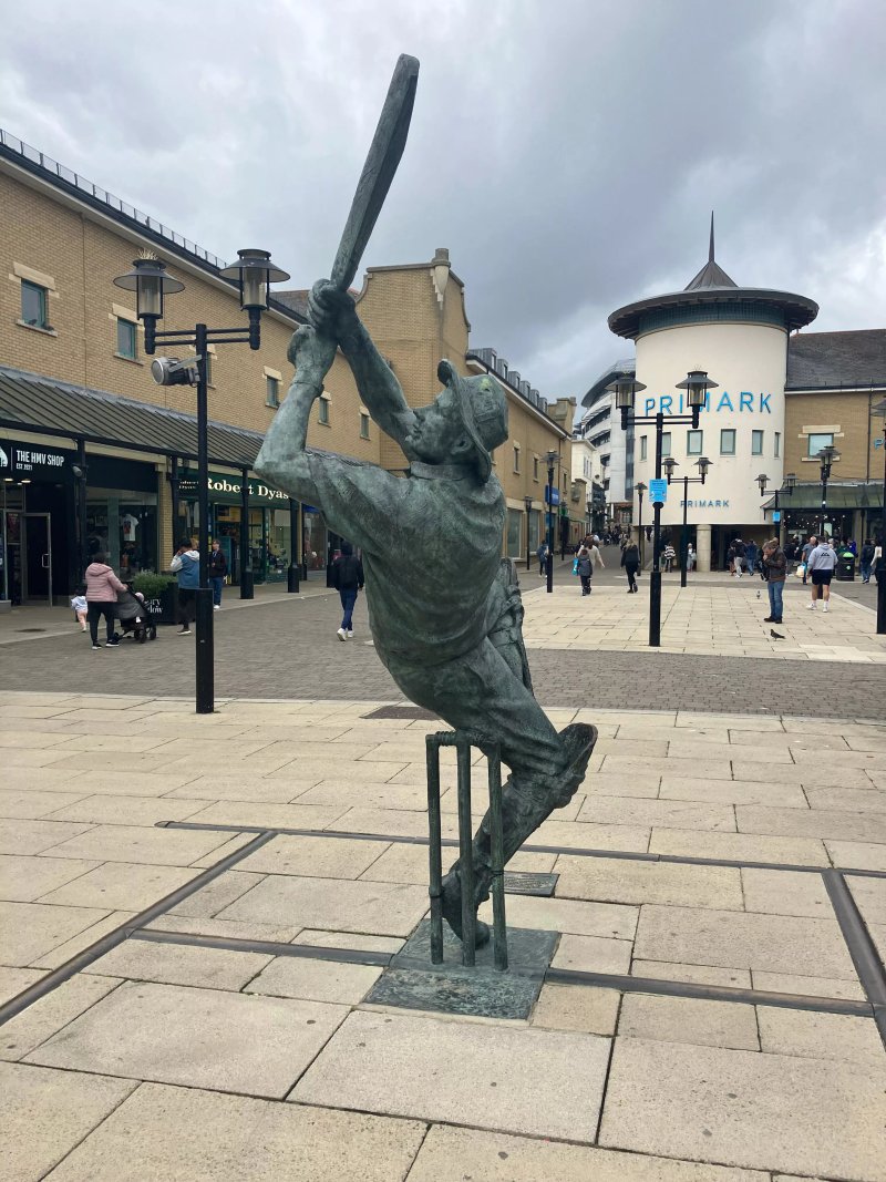 "The Spirit of Cricket" Statue