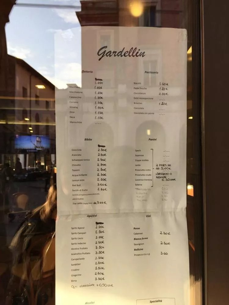 Caffe alle Poste Gardellin