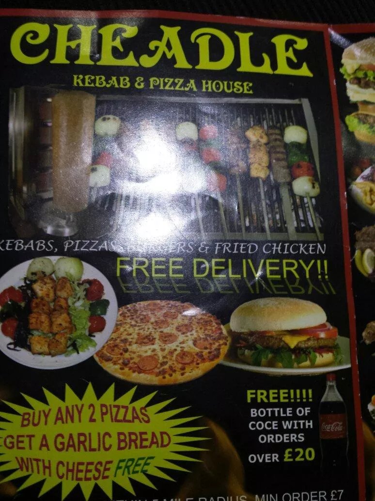 Cheadle Kebab And Pizza House