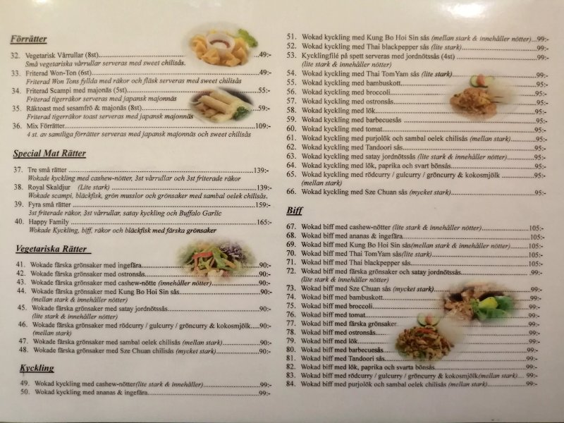 Wang Asia Sushi Wok Dumplings