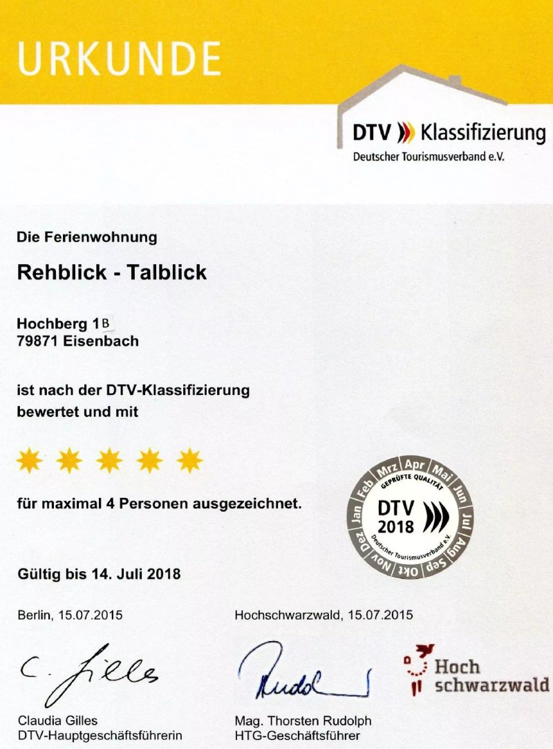 Appartement Rehblick