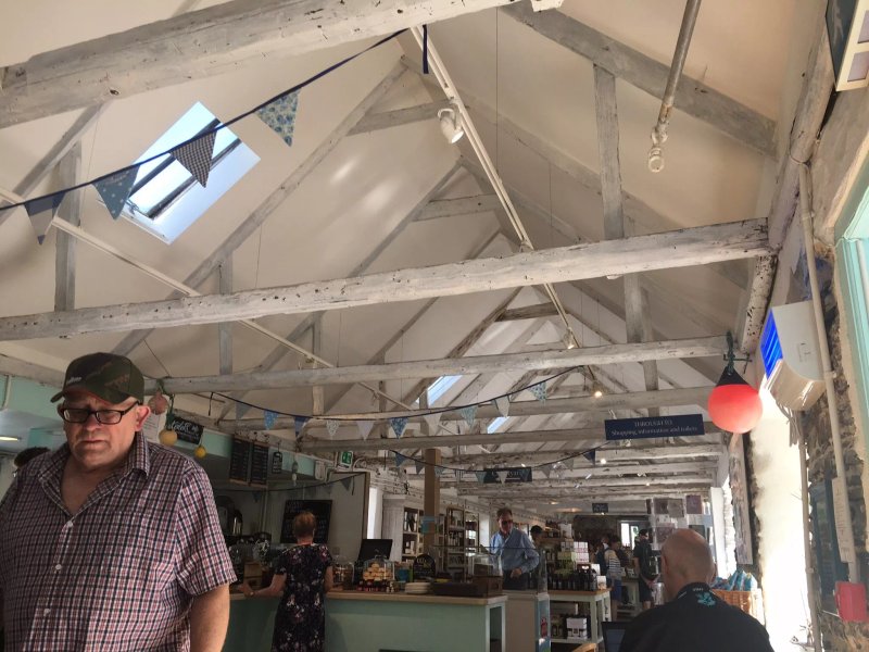 National Trust Shop and Pilchard Cellar Cafe