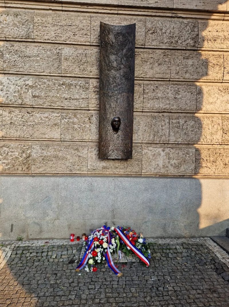 Jan Palach Plaque