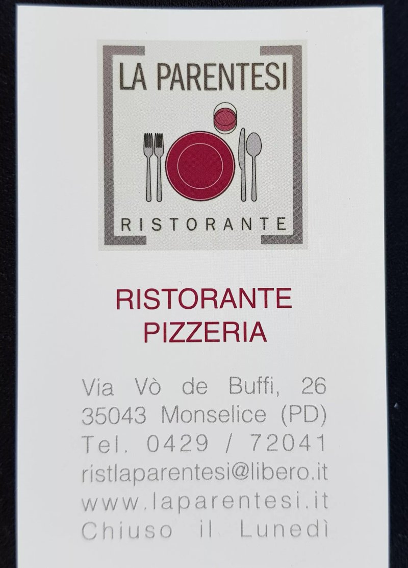 Ristorante Pizzeria La Parentesi