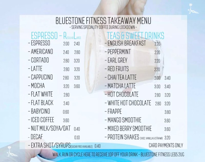 Bluestone Fitness Cafe